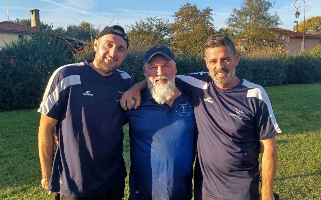 Équipe de CZC de La Boule Labrthaise, pétanque à Labarthe-sur-Lèze